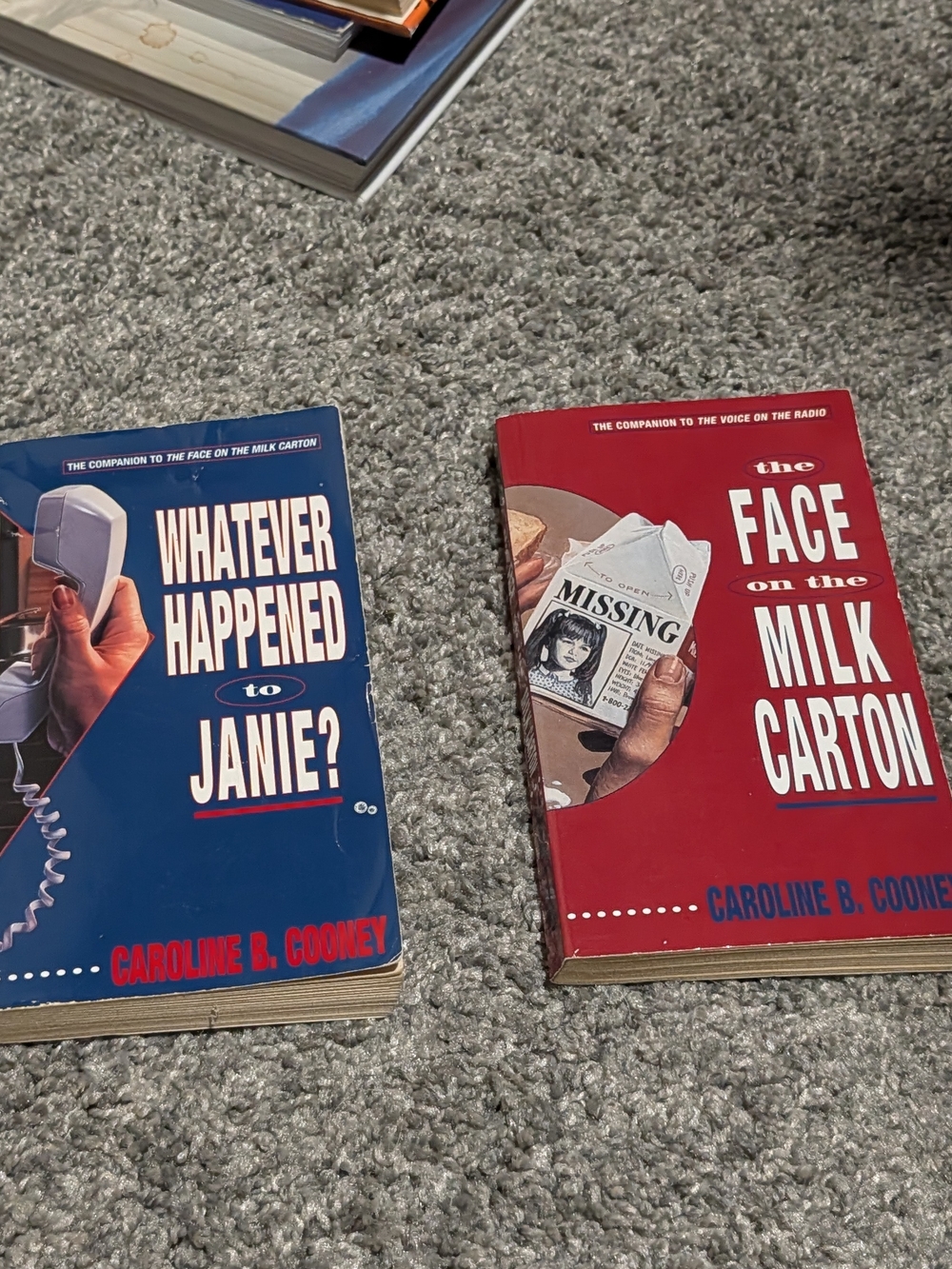 Vintage Caroline B. Cooney 2-Book Paperback Lot